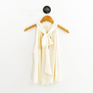 Shalini Silk Tie Neckline Blouse #144-1353